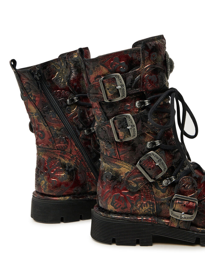Schnürstiefel NEW ROCK M-1473-S42 Bunt | eschuhe.de