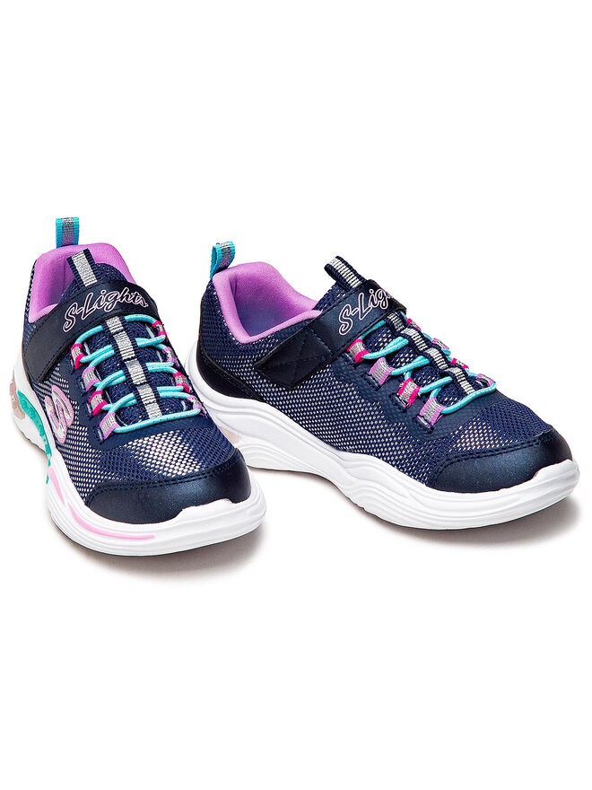 Zapatillas Skechers Power Petals 20202L NVMT Azul marino zapatos.es