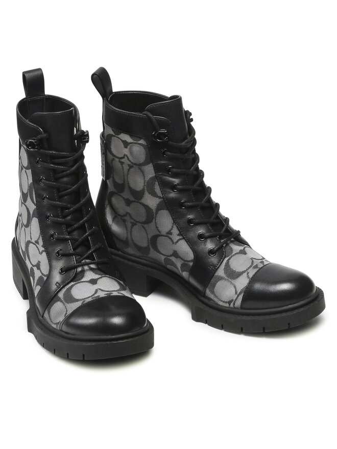 Coach Škornji Coach Lana Mesh Bootie C4401 Črna