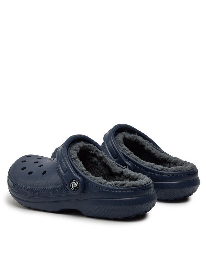 Crocs Papucs Crocs Classic Lined Clog 203591 Sötétkék