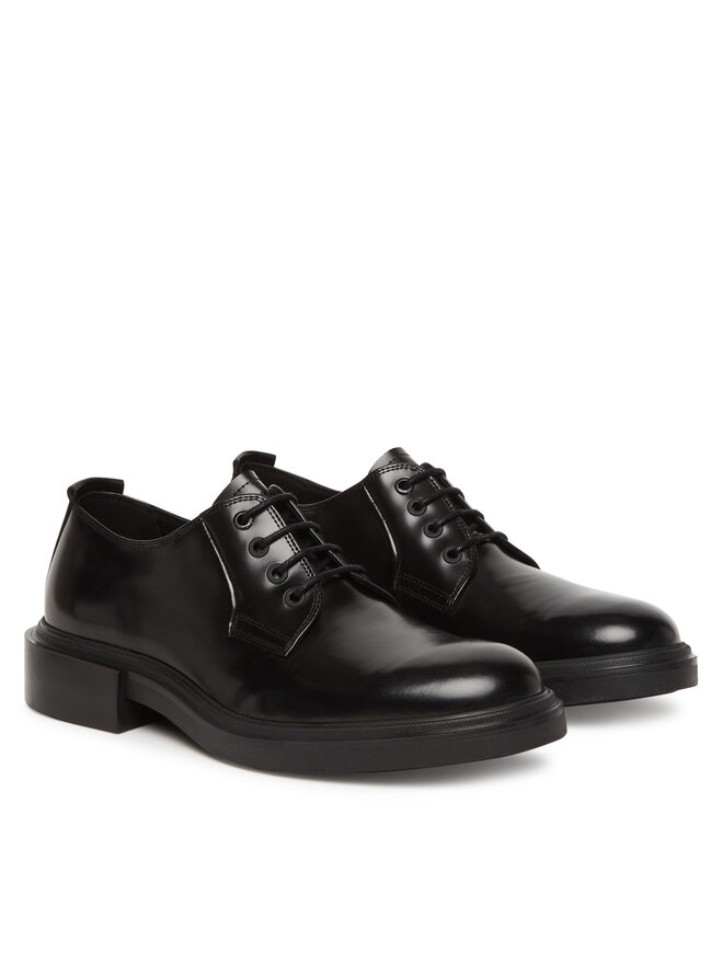 Calvin Klein Półbuty Calvin Klein Postman Derby HM0HM01838 Czarny