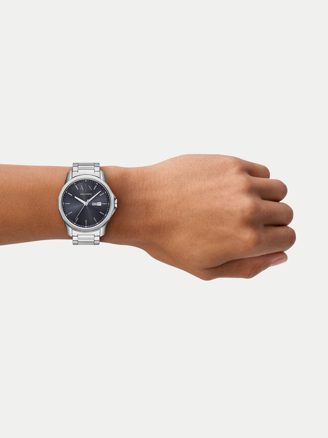 Armani Exchange Sat Armani Exchange Classic AX1767 Srebrna