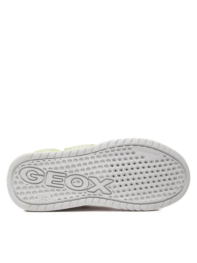 Geox Sneakersy Geox J Illuminus Girl J45HPA 0BUAS C0406 D Biela