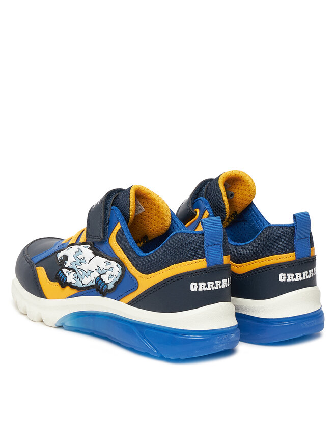 Geox Laisvalaikio batai Geox J Ciberdron J56LBB 054CE C0657 D Tamsiai mėlyna