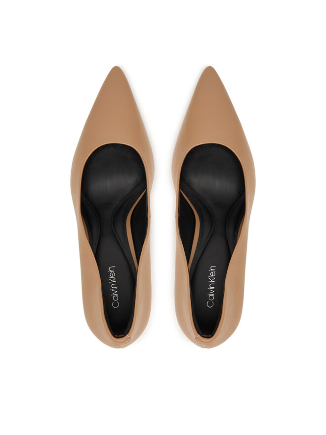 Calvin Klein High Heels Calvin Klein Ess Stiletto 70 HW0HW02607 Beige