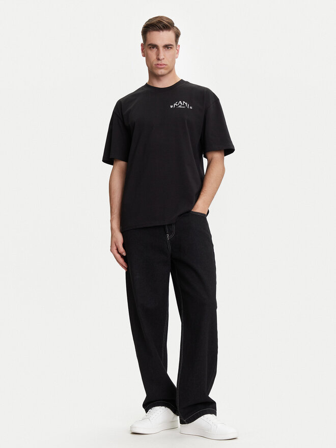Karl Kani Karl Kani T-Shirt Palm Print PD00005331 Μαύρο Relaxed Fit