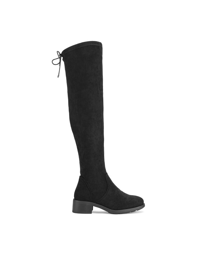 JENNY Cizme lungi muschetar JENNY WS6500-01 Negru