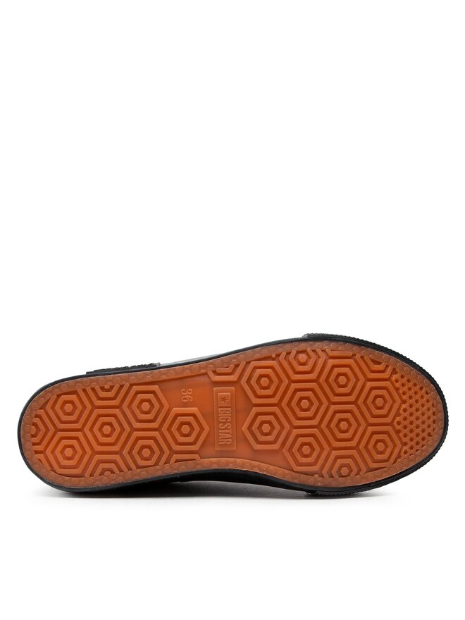 Big Star Shoes Plátěnky Big Star Shoes KK274106 Černá