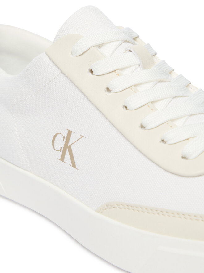 Calvin Klein Sneakers Calvin Klein Low Pro Cups Wt Canv Mg HW0HW03145 Weiß