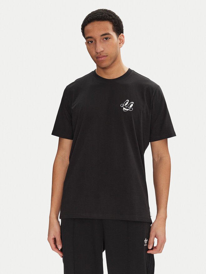 adidas adidas Camiseta Made by Nelson JN7030 Negro Loose Fit