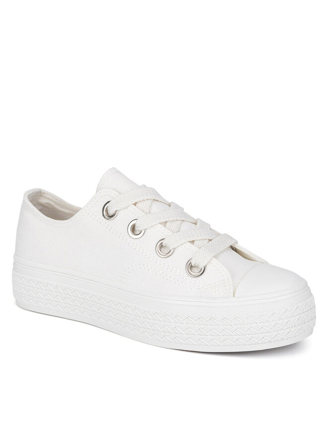 Jenny Fairy Sneakers aus Stoff Jenny Fairy WFA2916-1 Weiß