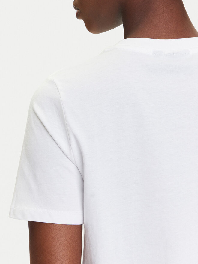 Pieces Pieces Camiseta Funly 17160308 Blanco Regular Fit