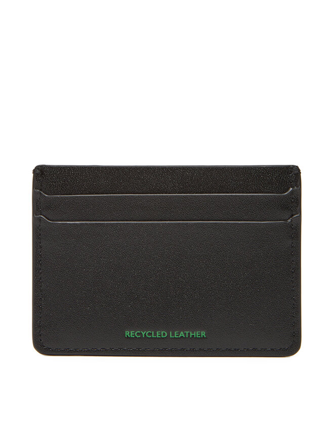 Tommy Jeans Etui pentru carduri Tommy Jeans Tjm Heritage Leather Cc Holder AM0AM13410 Negru