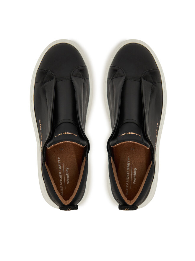 Alexander Smith Αθλητικά Alexander Smith Wembley Slip-On-ASBCWLW Μαύρο