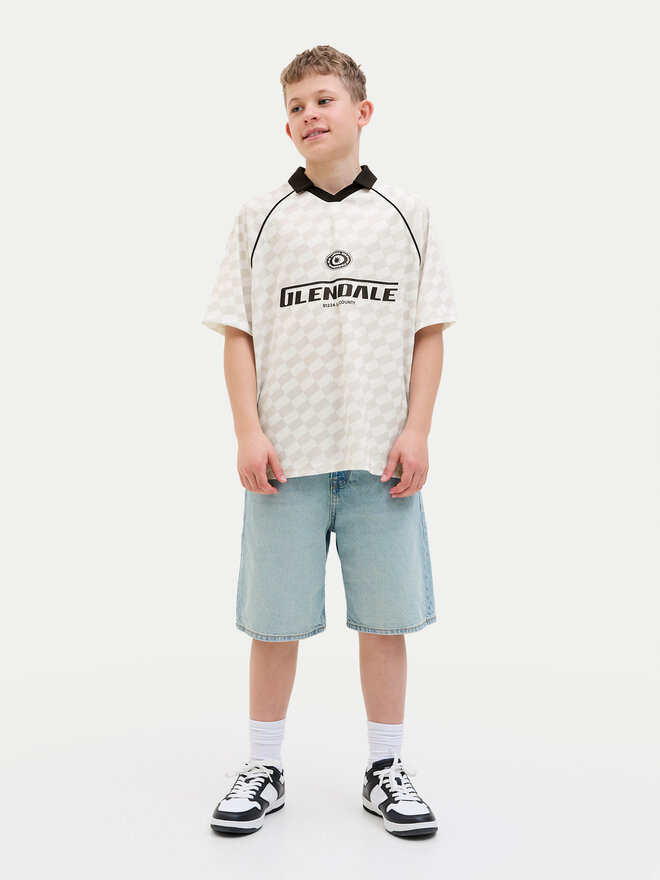 Jack&Jones Junior Jack&Jones Junior Pólóing 12278700 Bézs Loose Fit