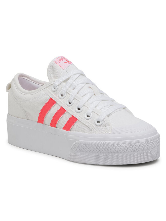 adidas Sneakers adidas Nizza Platform FY2260 Weiß