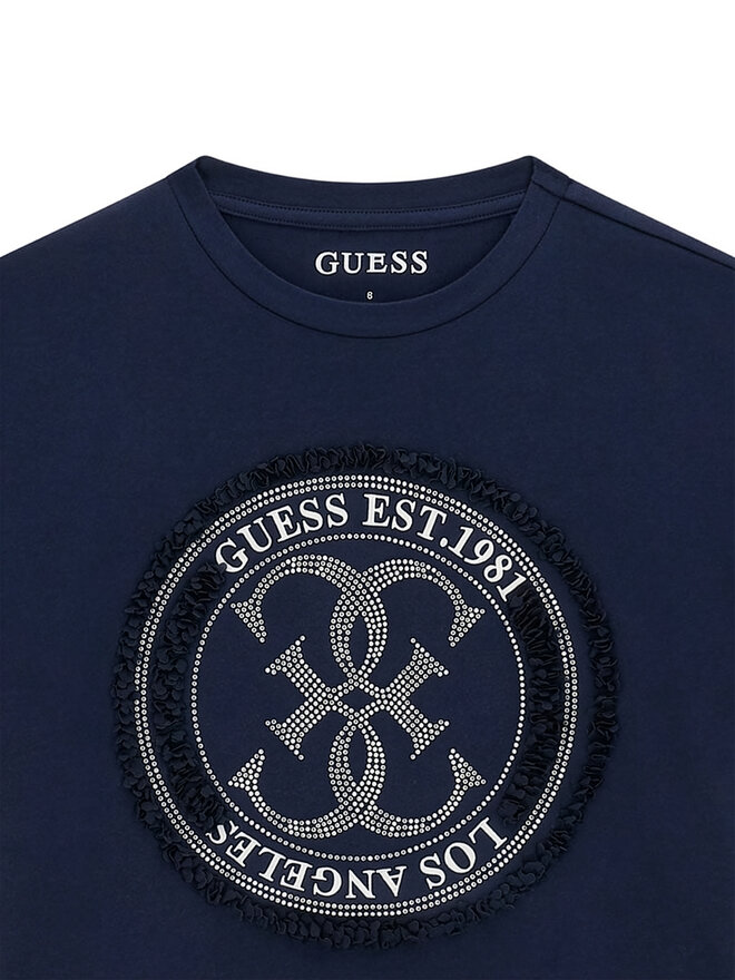 Guess Guess T-Shirt J6GI07 K6YW4 Dunkelblau Relaxed Fit