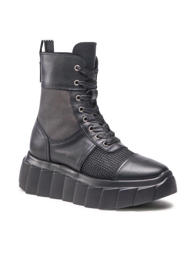 AGL Botine AGL Blondie High D943507PGKZ098F970 Negru