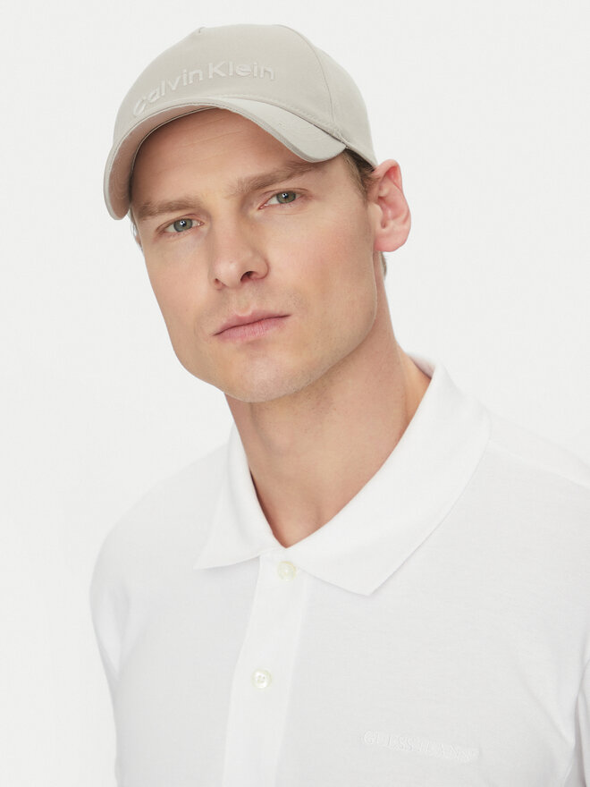 Calvin Klein Czapka z daszkiem Calvin Klein K50K511987 Beżowy