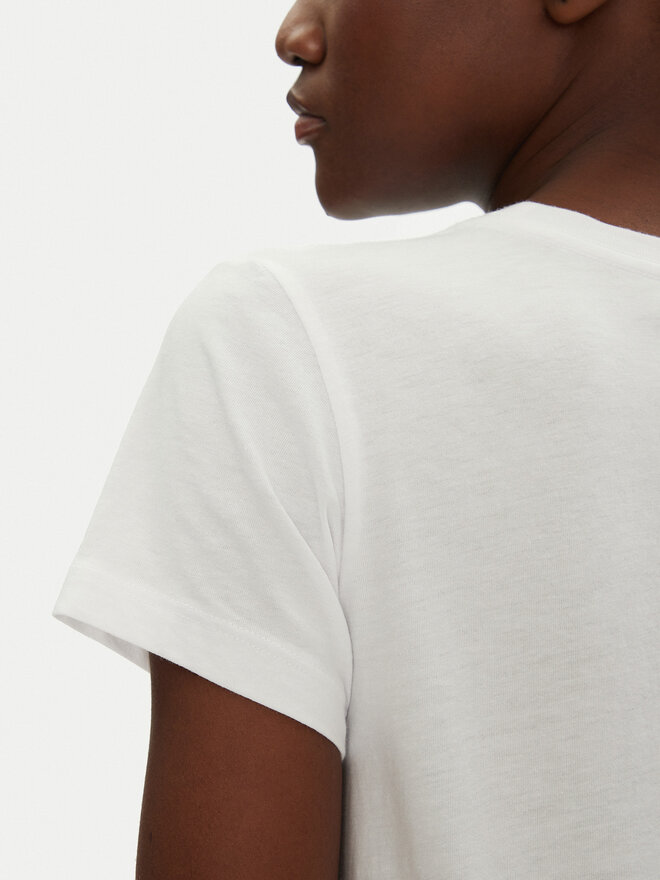 Under Armour Under Armour Camiseta Rival Logo SS 1356305 Blanco Regular Fit