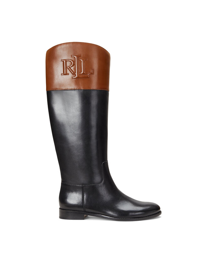 Bottes cavalieres LAUREN RALPH LAUREN 802942512001 Noir chaussures