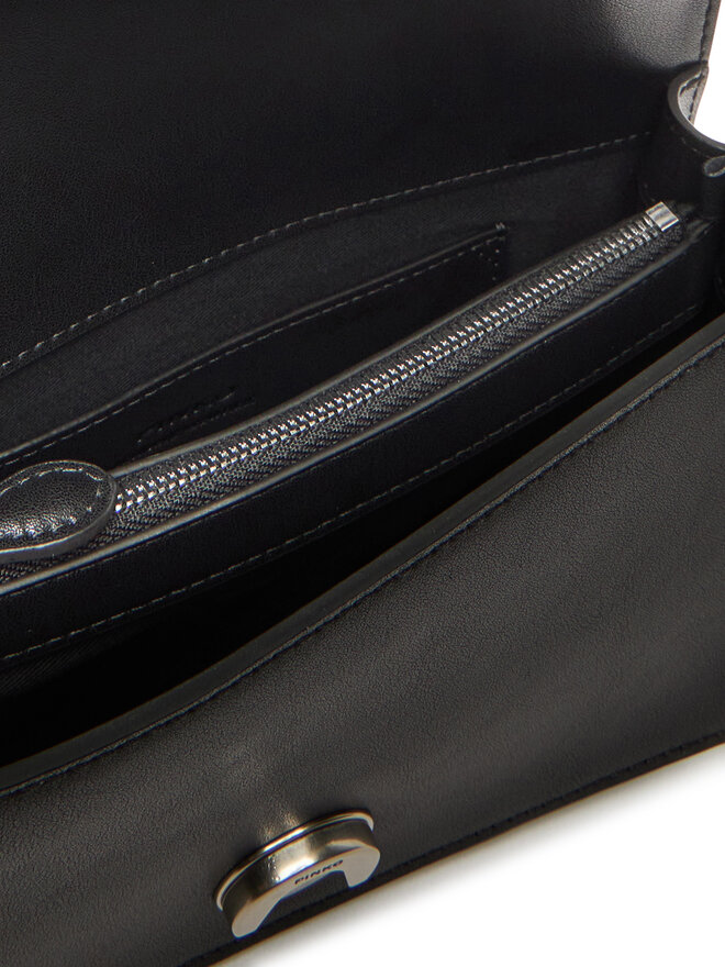 PINKO Handtasche PINKO Love One Mini ST.CL Al 25-26 PLTT 105856 A0F1 Schwarz