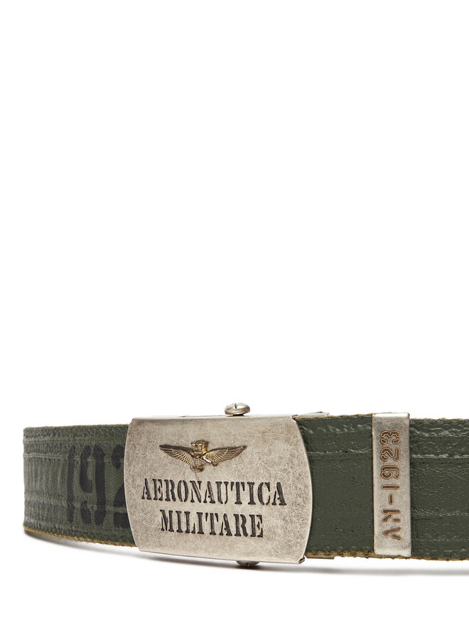 Aeronautica Militare Чоловічий ремінь Aeronautica Militare 252CI0317UCT03585 Зелений