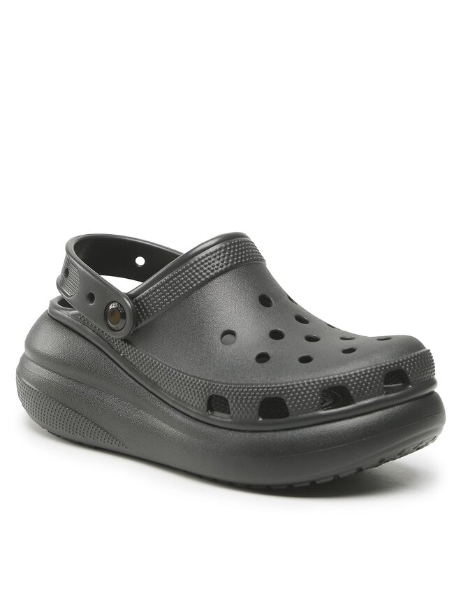 Crocs Παντόφλες Crocs Classic Crush Clog 207521 Μαύρο