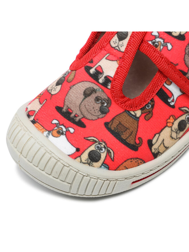 MB Pantuflas MB 2Sk8/15-28POIR Rojo