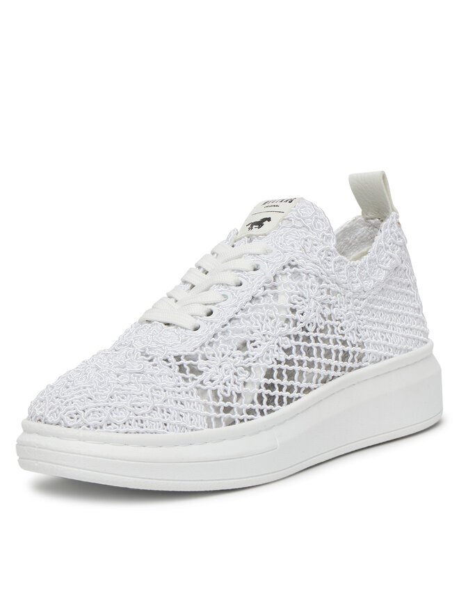 Mustang Sneakersy Mustang 1468-301 Biela