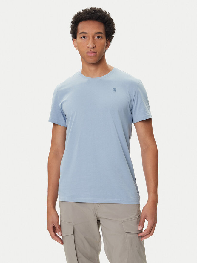 G-Star Raw G-Star Raw Camiseta Base-S D16411-336 Celeste Regular Fit