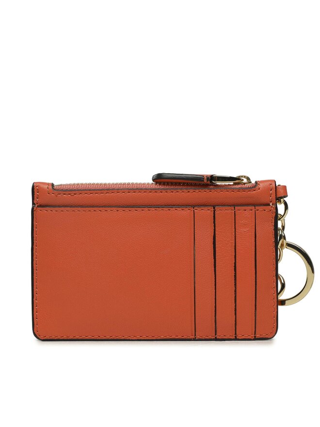 LAUREN RALPH LAUREN Etui za kreditne kartice Lauren Ralph Lauren Zip Card Cas 432891184003 Koral