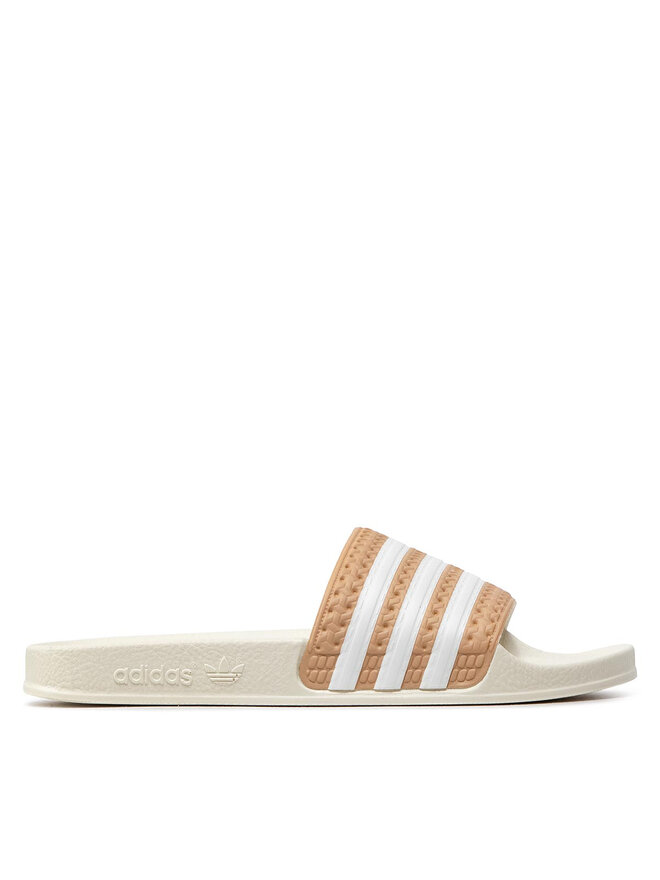 Ciabatte adidas bianche e oro outlet