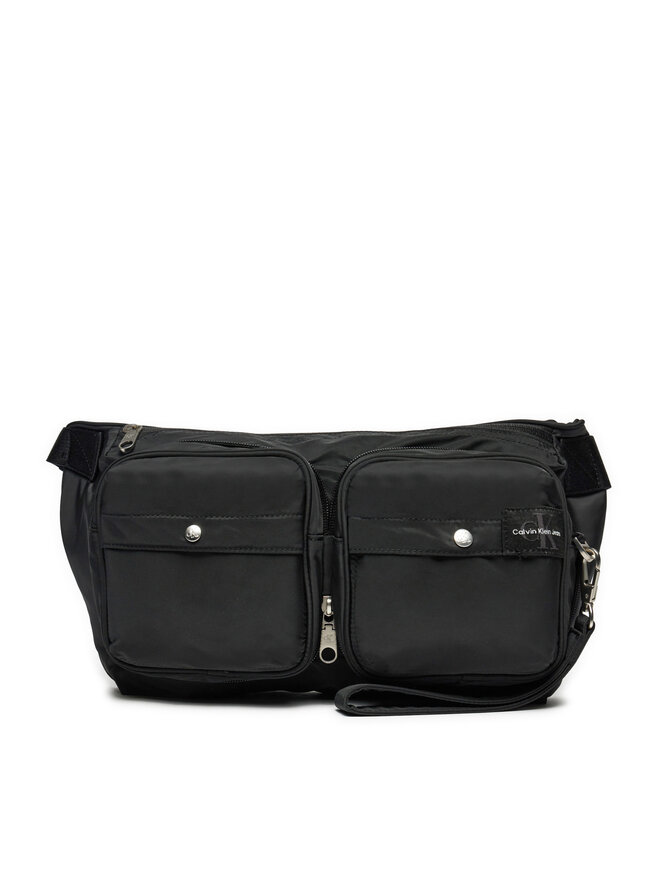 Calvin Klein Jeans Τσαντάκι μέσης Calvin Klein Jeans Packable Messenger Sling30 K50K512573 Μαύρο