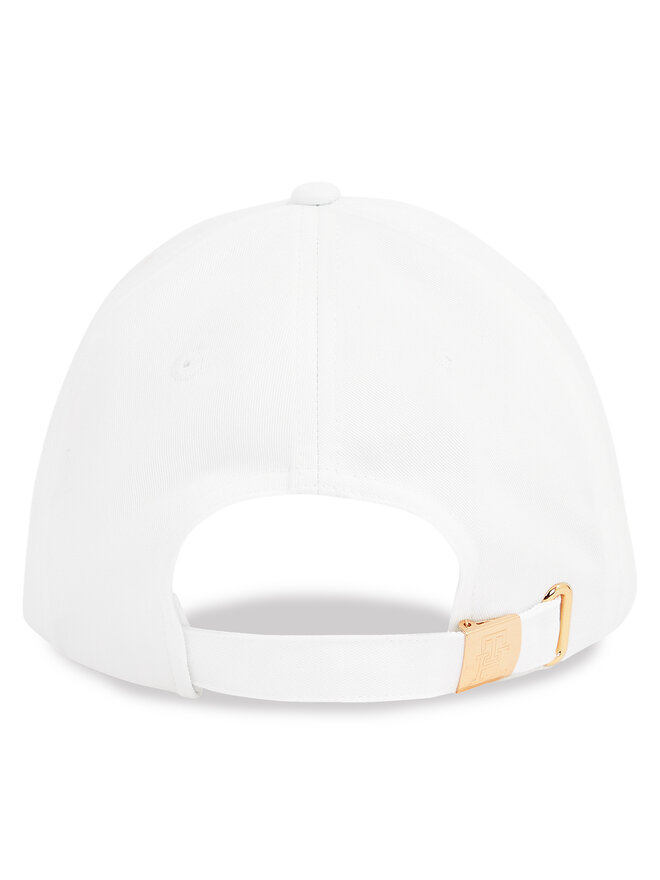 Tommy Hilfiger Cappellino Tommy Hilfiger Elevated Chic Cap AW0AW17128 Bianco