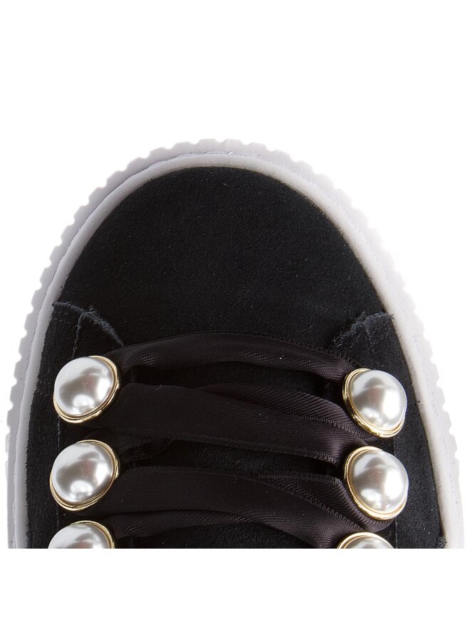 Puma Αθλητικά Puma Suede Platform Bling Wn's 366688 01 Μαύρο
