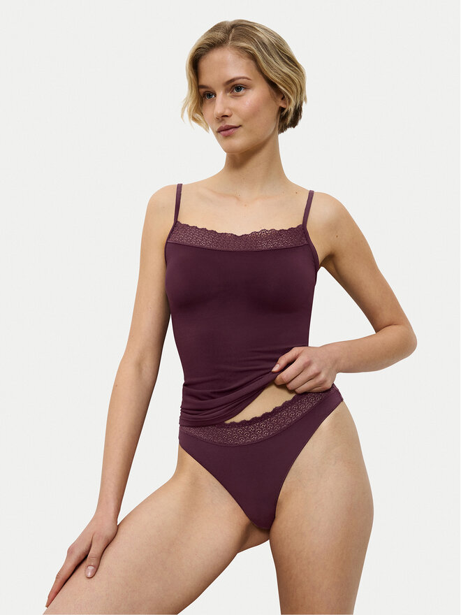 Triumph Triumph Tanga Feel Of Modal 10219764 Bordó