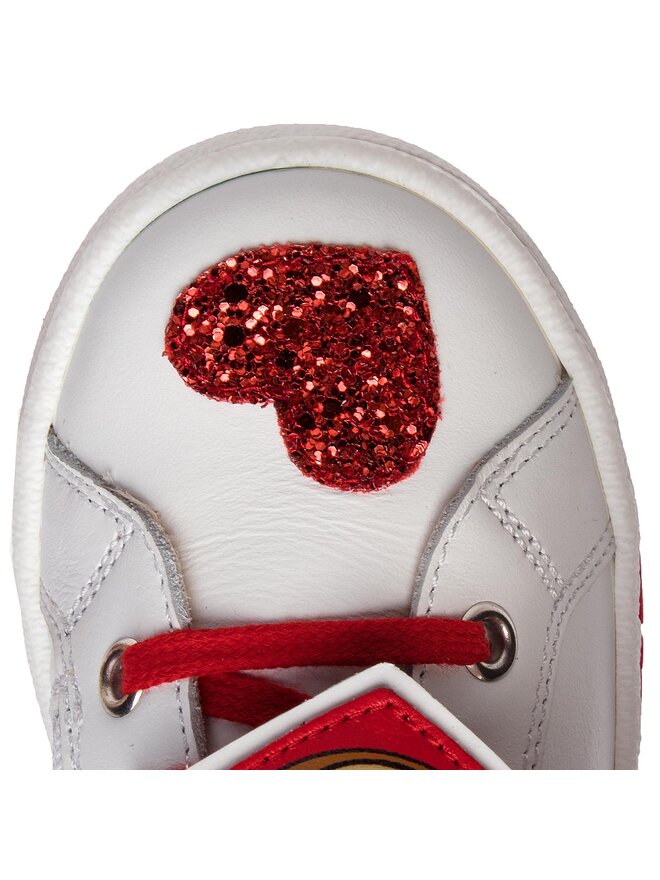 MOSCHINO Снікерcи MOSCHINO 26224 M Білий