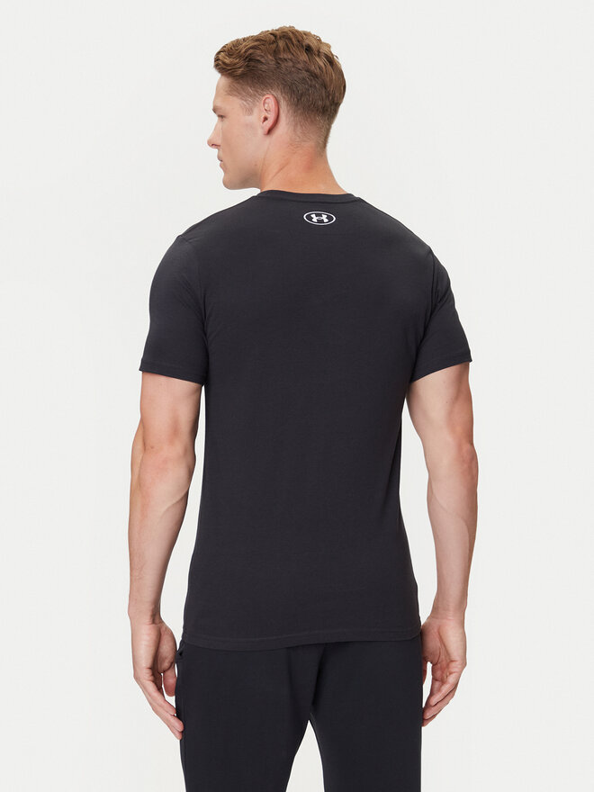 Under Armour Under Armour Футболка Ua Gl Foundation Update Ss 1382915-001 Чорний Loose Fit