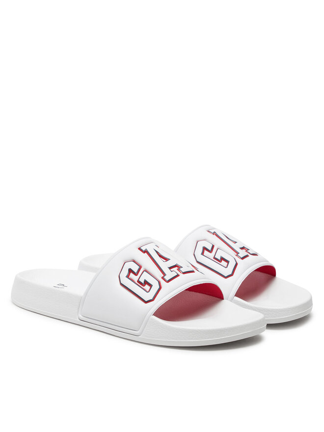 Gap Klapki Gap Austin Emb M GAQ001F1SMWHITGP Biały