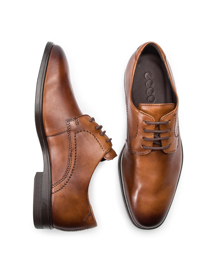 ECCO Poltopánky ECCO Melbourne 62163401112 Hnedá