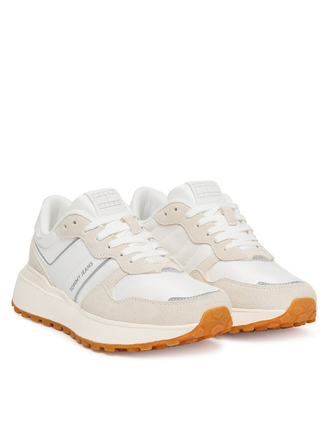 Tommy Jeans Снікерcи Tommy Jeans Tjw Cleated Runner EN0EN02788 Білий