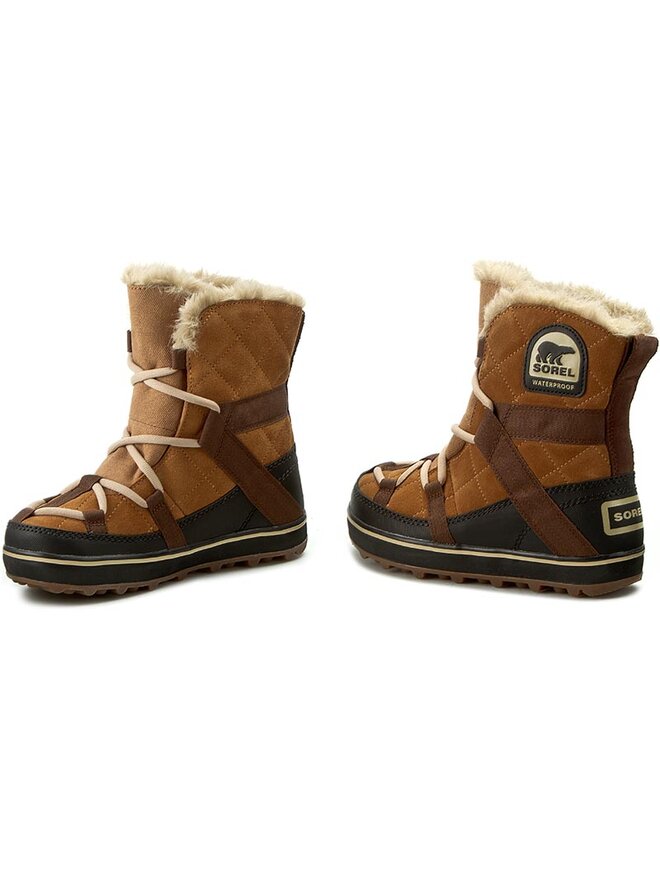 Schneeschuhe Sorel Glacy Explorer Shortie NL2079 Braun eschuhe