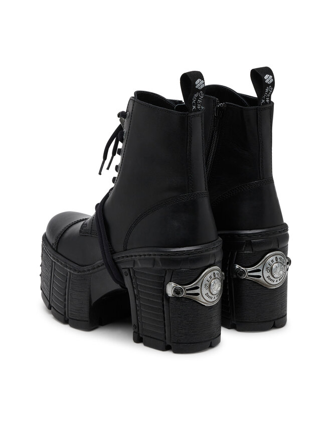 NEW ROCK Черевики NEW ROCK M-TM001-C4 Чорний