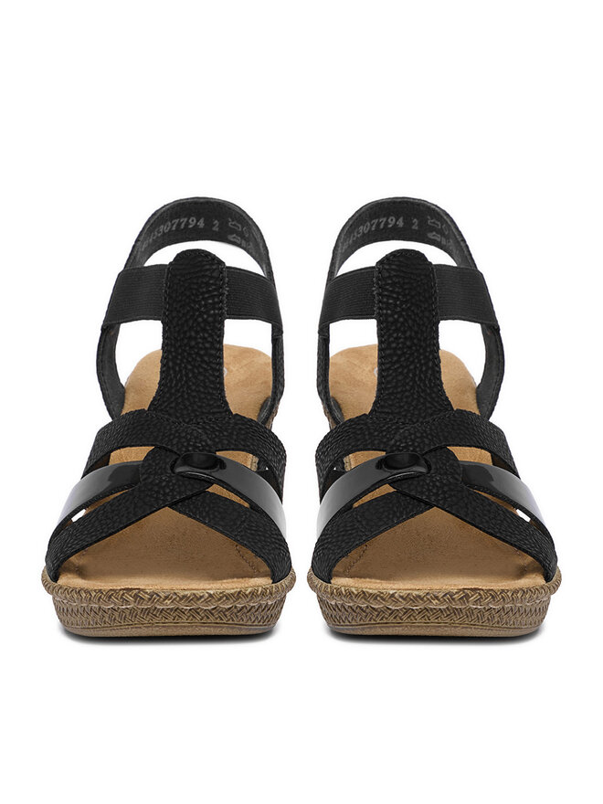 Rieker Sandalen Rieker CEO-665K3-00 Schwarz