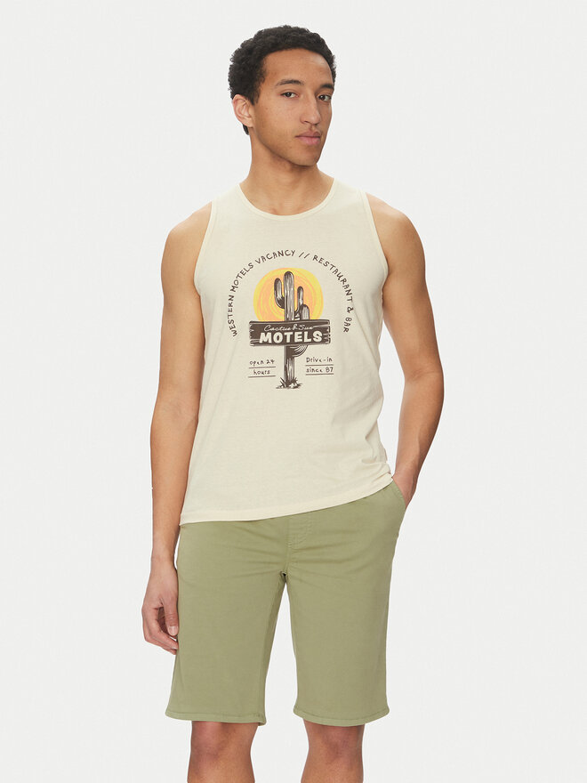 Blend Blend Tank-Top 20718290 Beige Regular Fit
