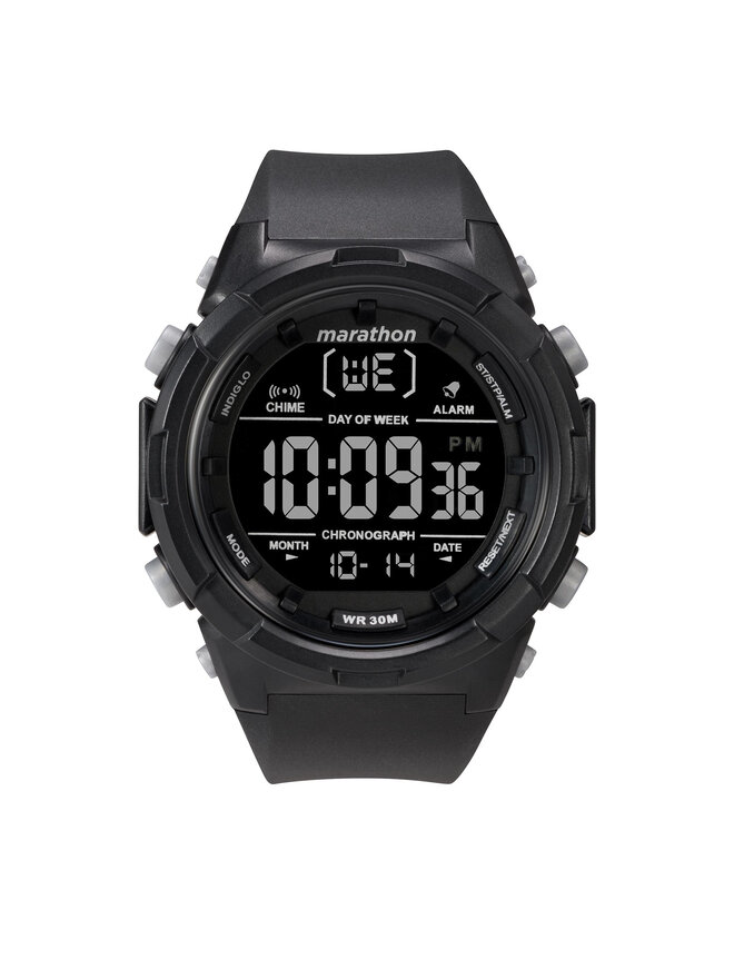Timex Zegarek Timex Marathon TW5M22300 Czarny