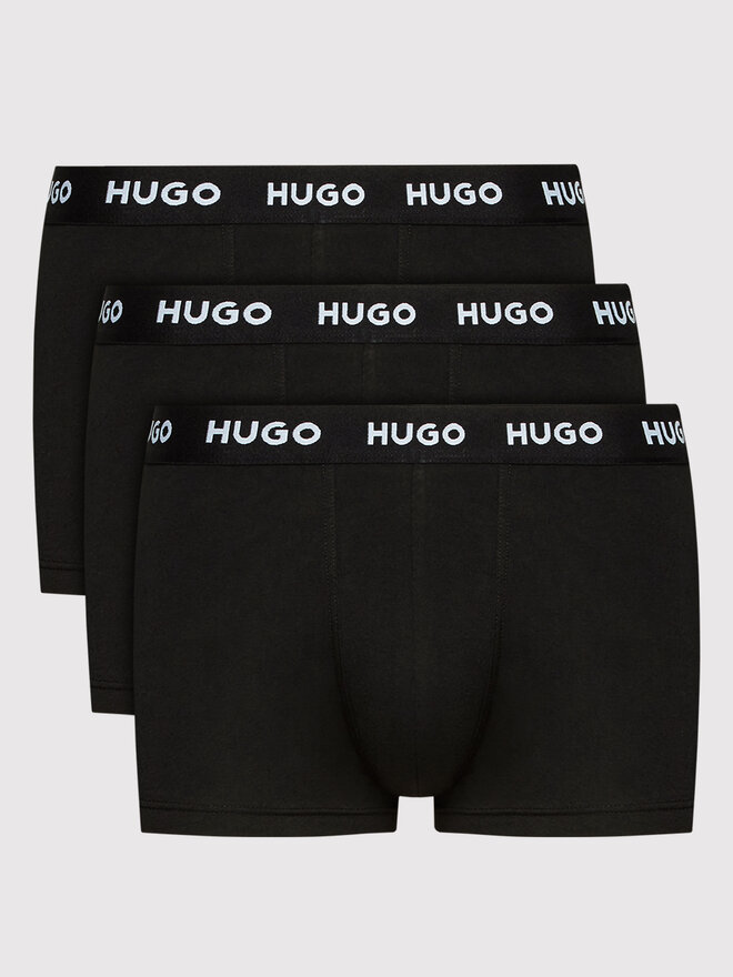 HUGO Hugo Σετ μποξεράκια 3 τμχ 50469786 Μαύρο