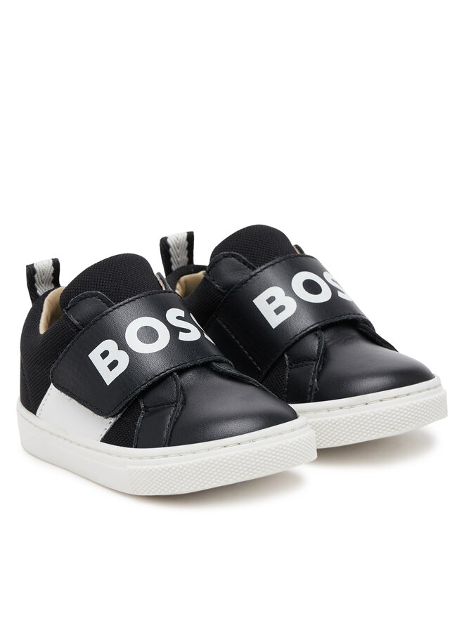 BOSS Sneakersy BOSS J52161 S Czarny