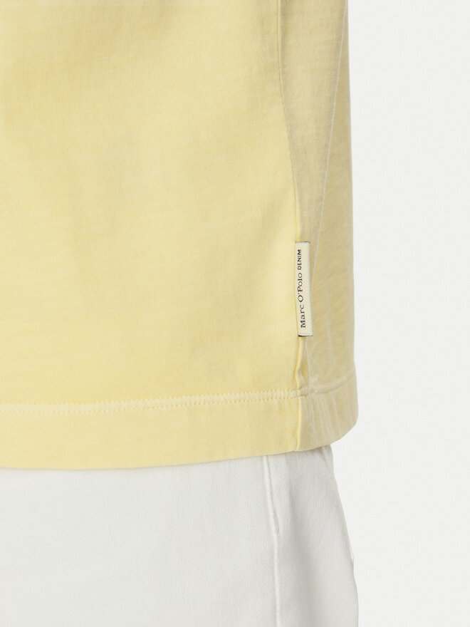 Marc O'Polo Denim Marc O'Polo Denim Majica 500 0006 040 Rumena Relaxed Fit